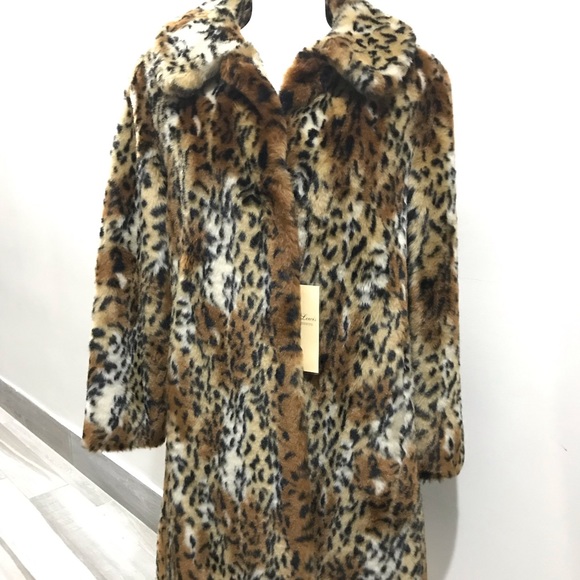 Terry lewis faux fur coat Clearance